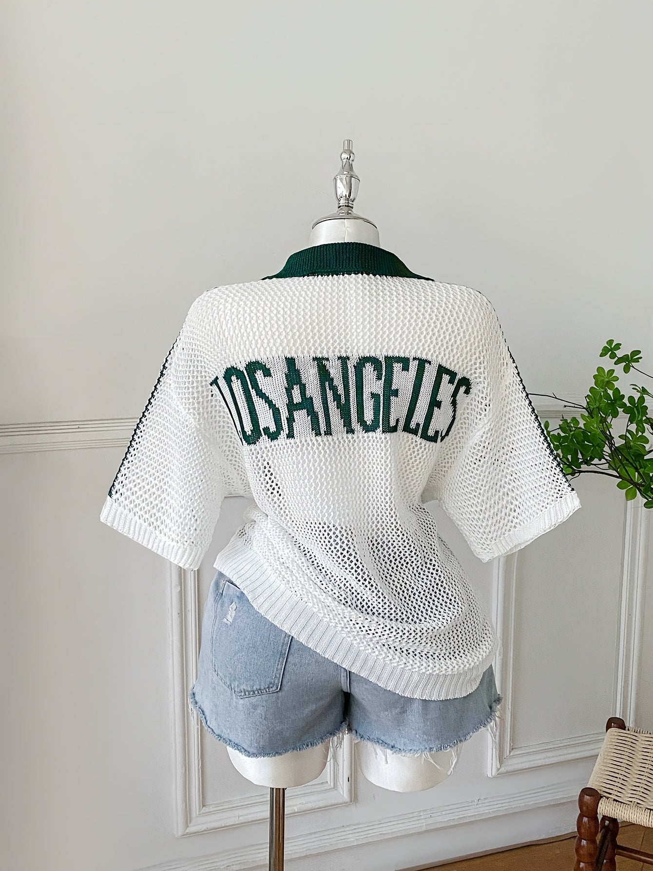 Women’s Retro Open-Front Summer Top