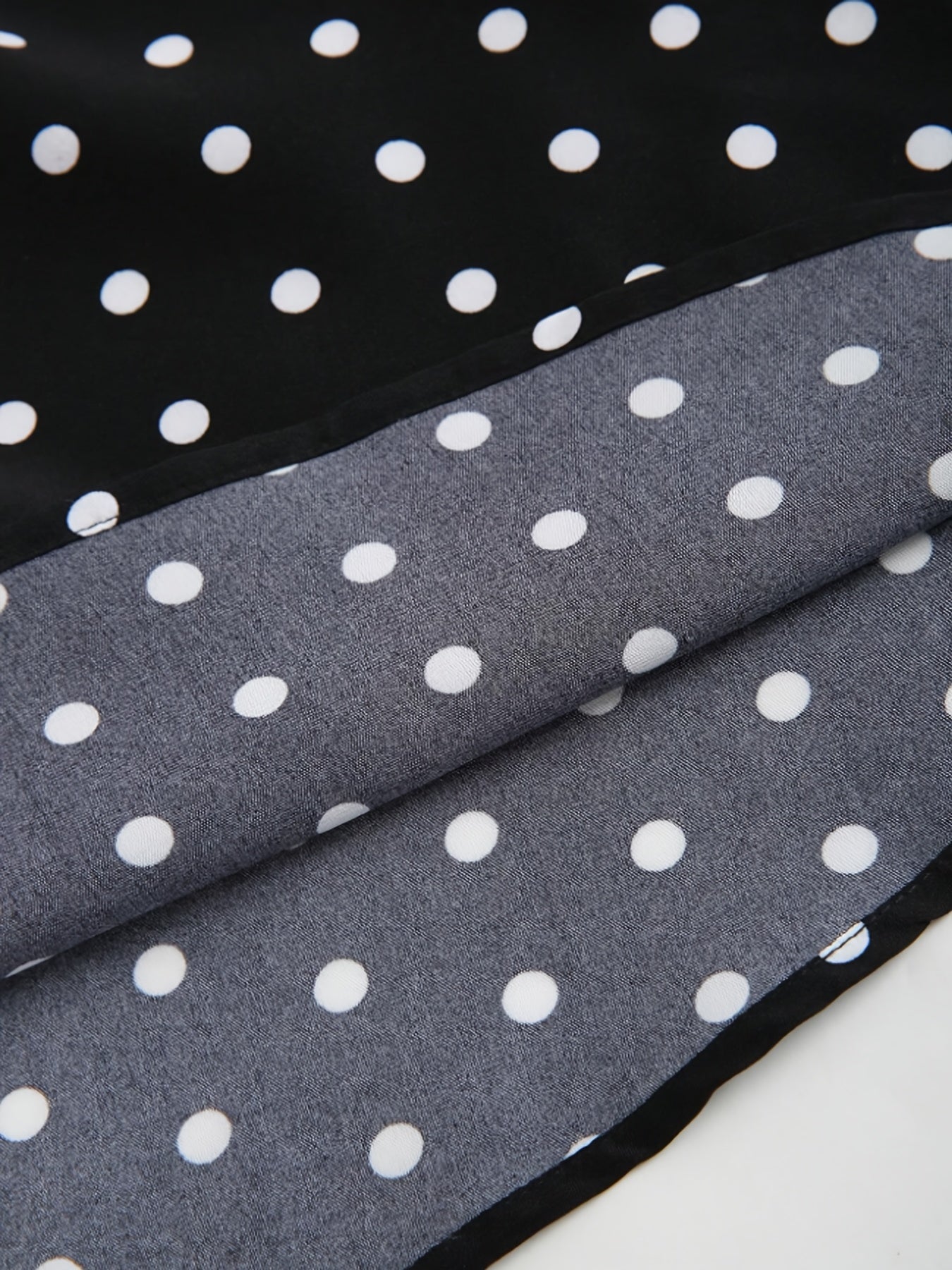 Polka Dot Halter Slim Dress