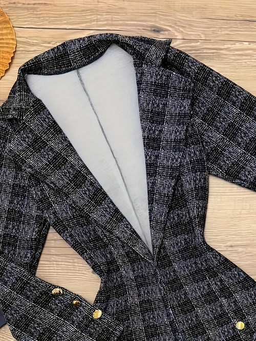 Blazer, Vest, Cami Dress, And Dress Set