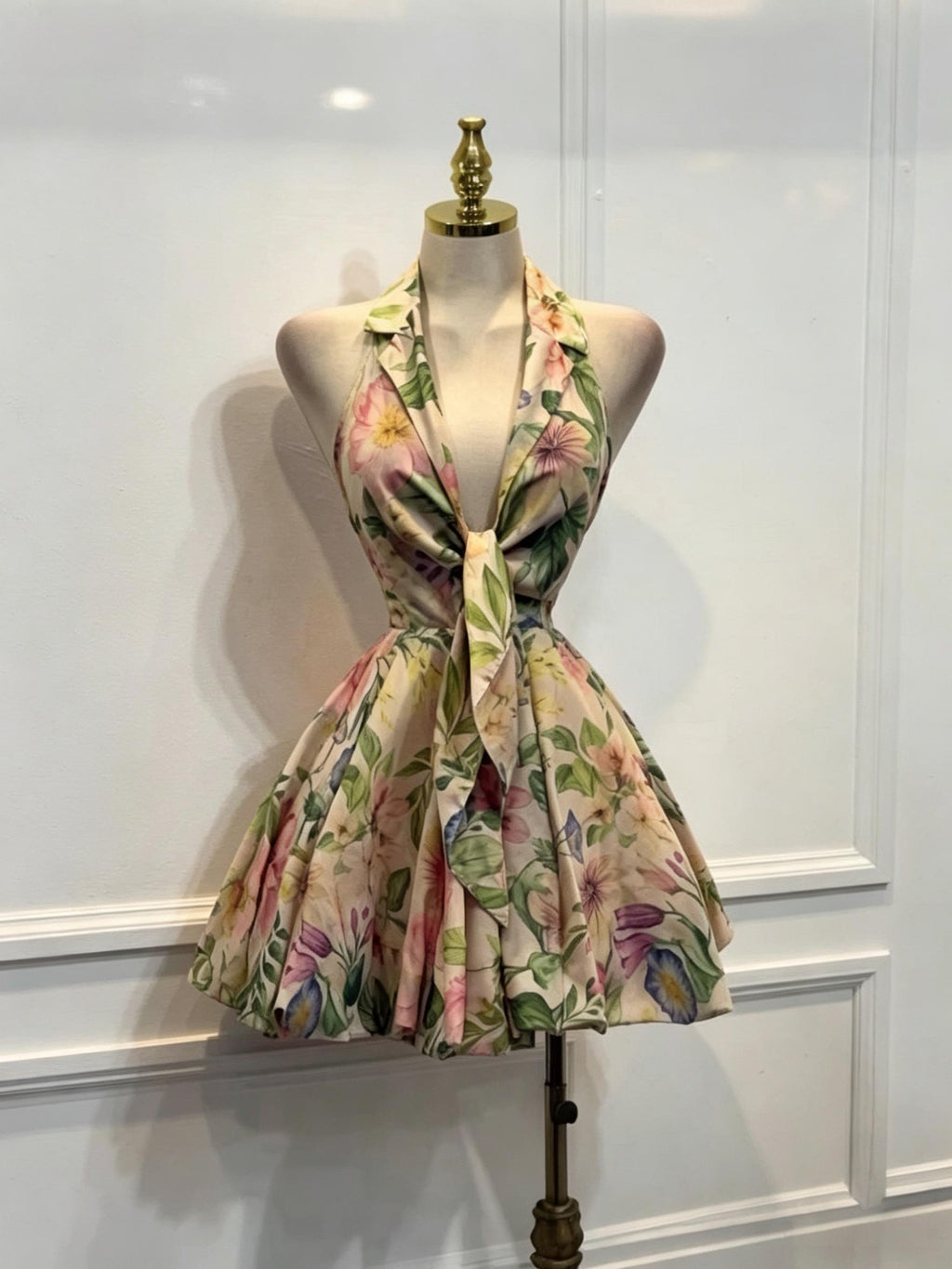 Y2K Floral Cami Dress