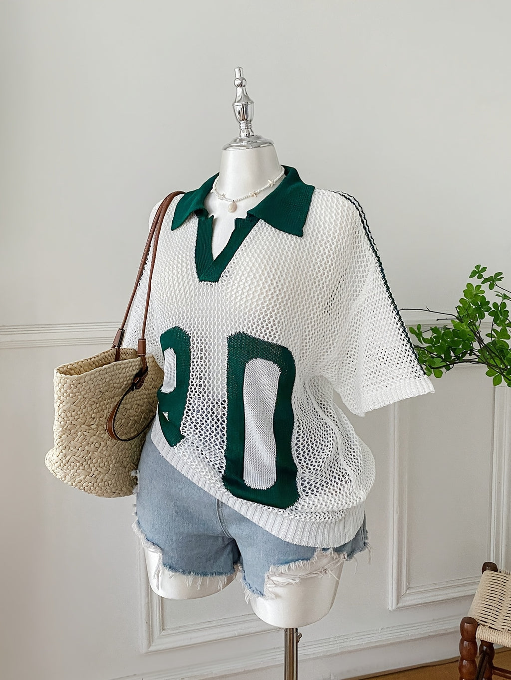 Women’s Retro Open-Front Summer Top