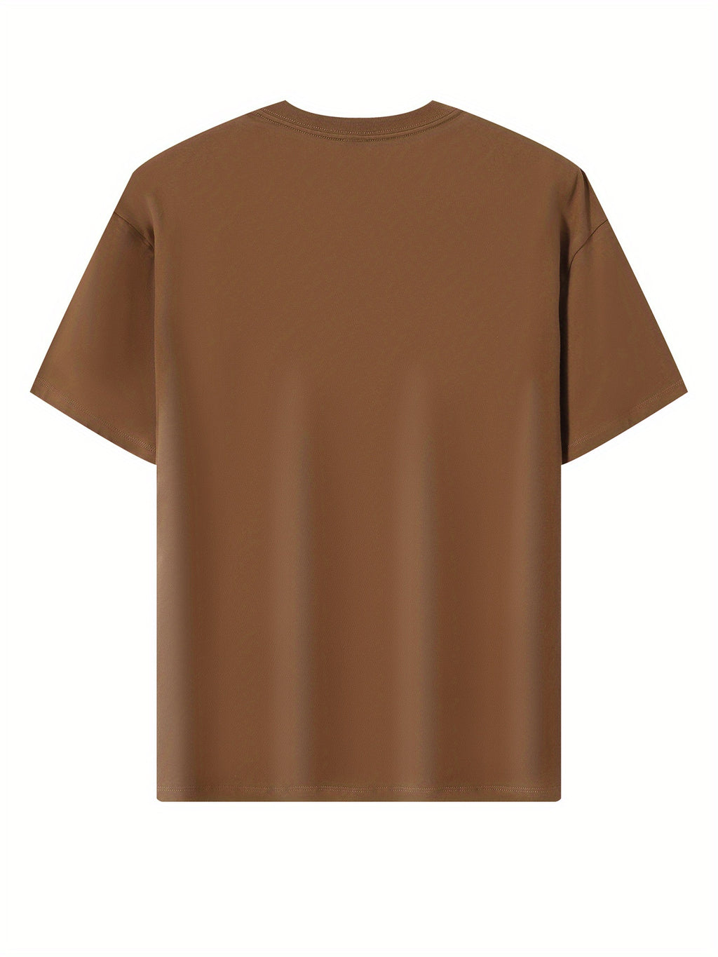 Men's Minimalist Solid Casual T-Shirt
