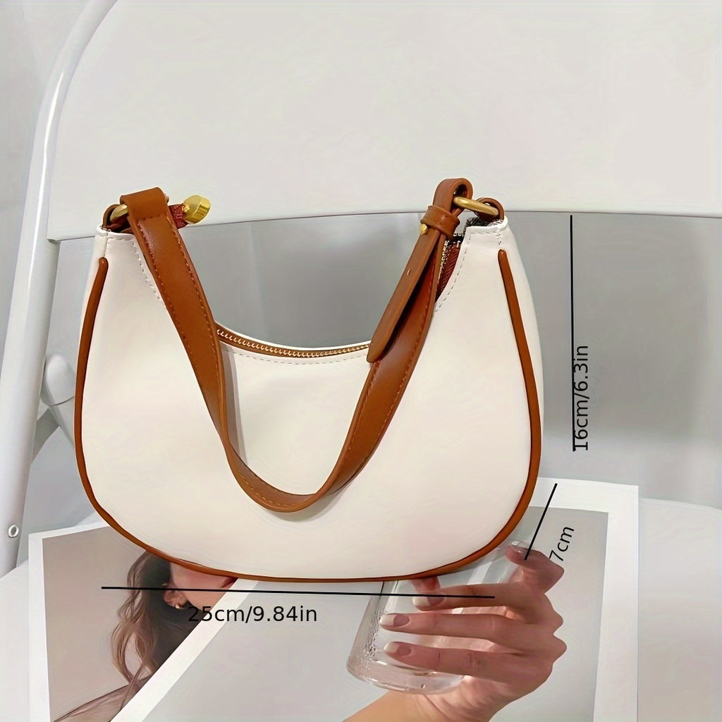 Underarm Bag Women'S Summer Single Shoulder Handbag Niche Design Baguette Bag 2025 New Crescent Ins Women'S Bag Premium Feel