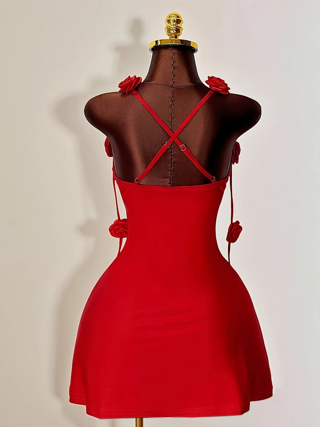 3D Flower A-Line Dress