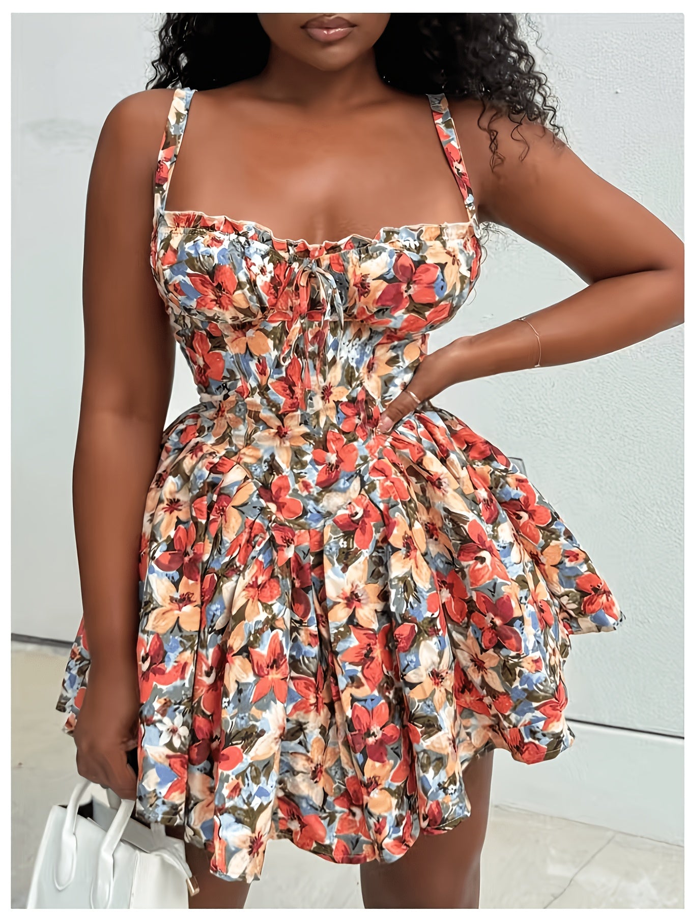 Elegant Floral  Dress