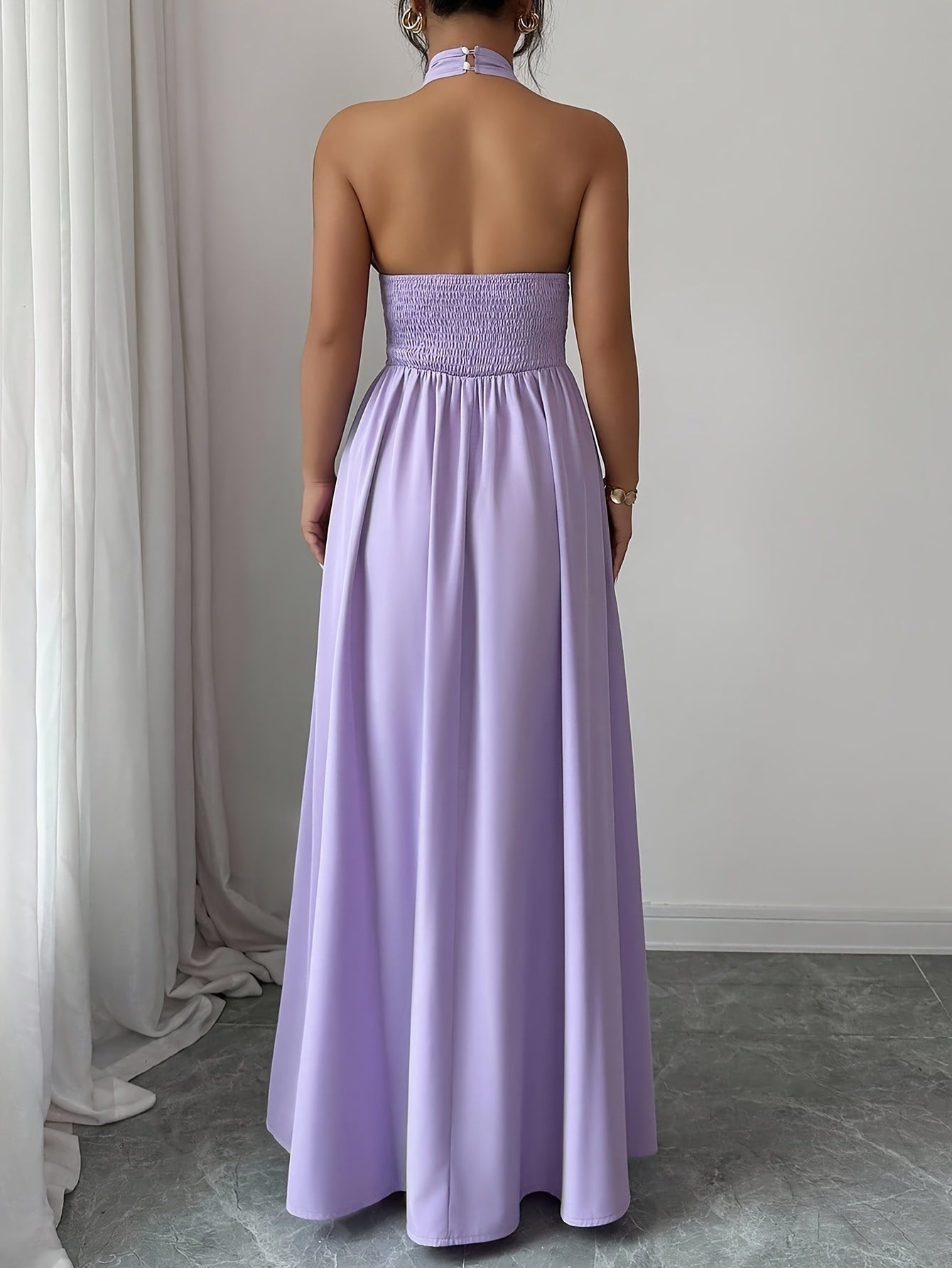 Elegant Sleeveless Long Dress