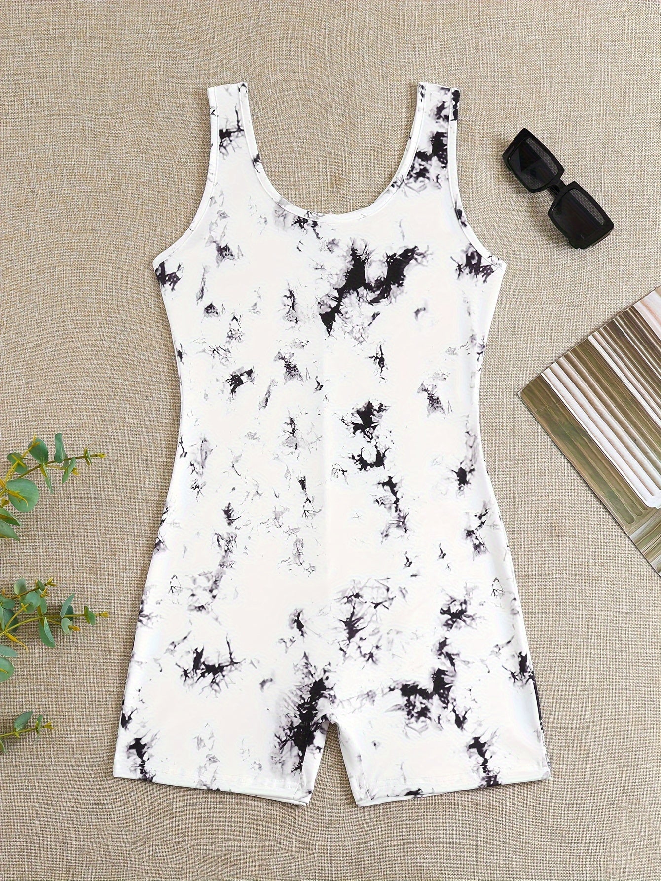 Tie-Dye Sleepwear Romper