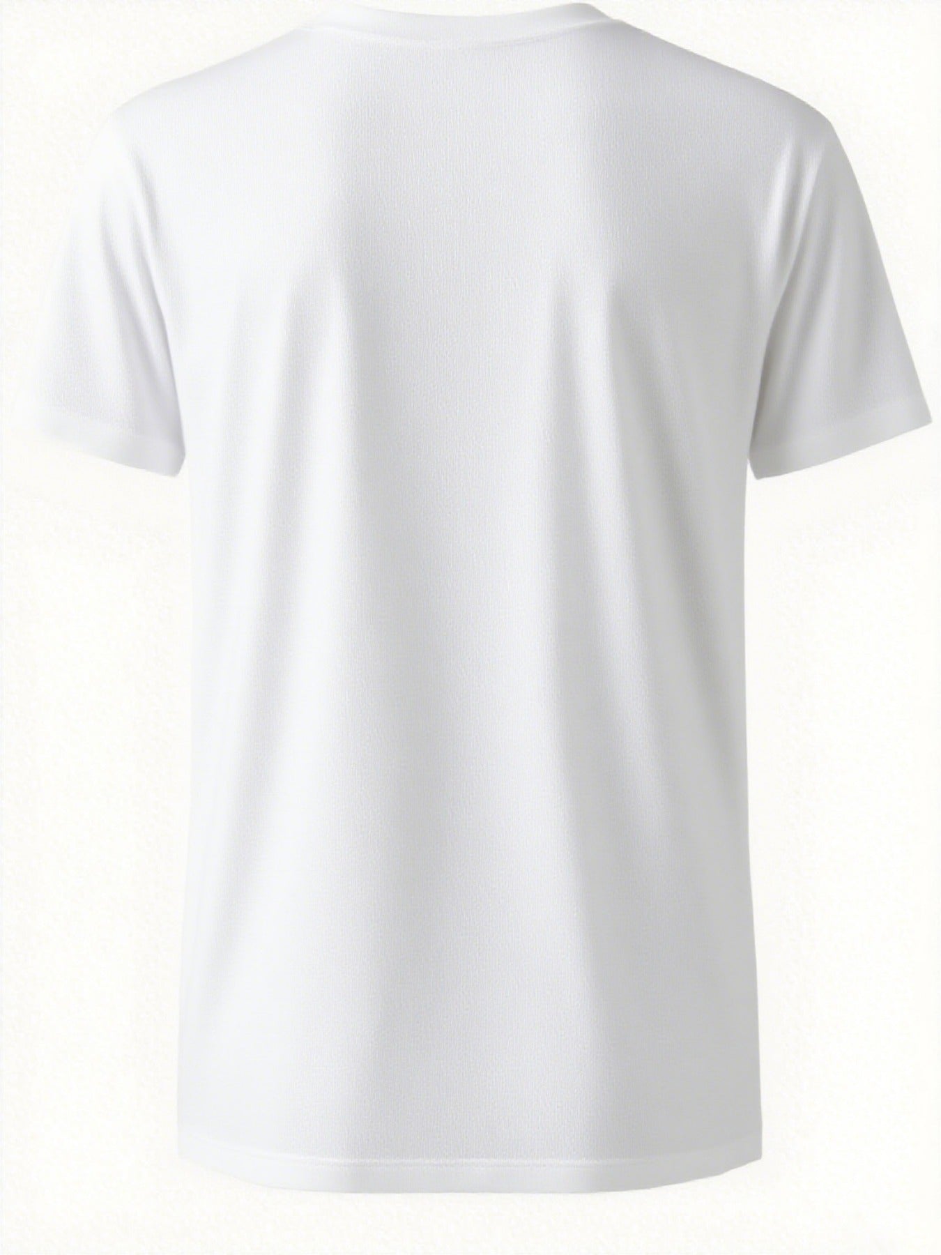 Men's Oversized Breathable Crew Neck Casual T-Shirt