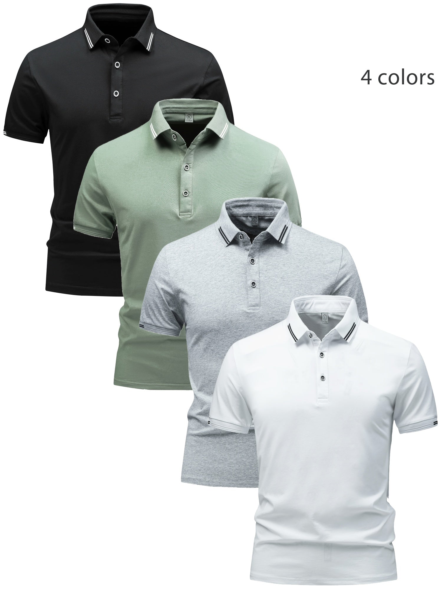 Men's Lightweight Stretch Turn-Down Collar Shirt