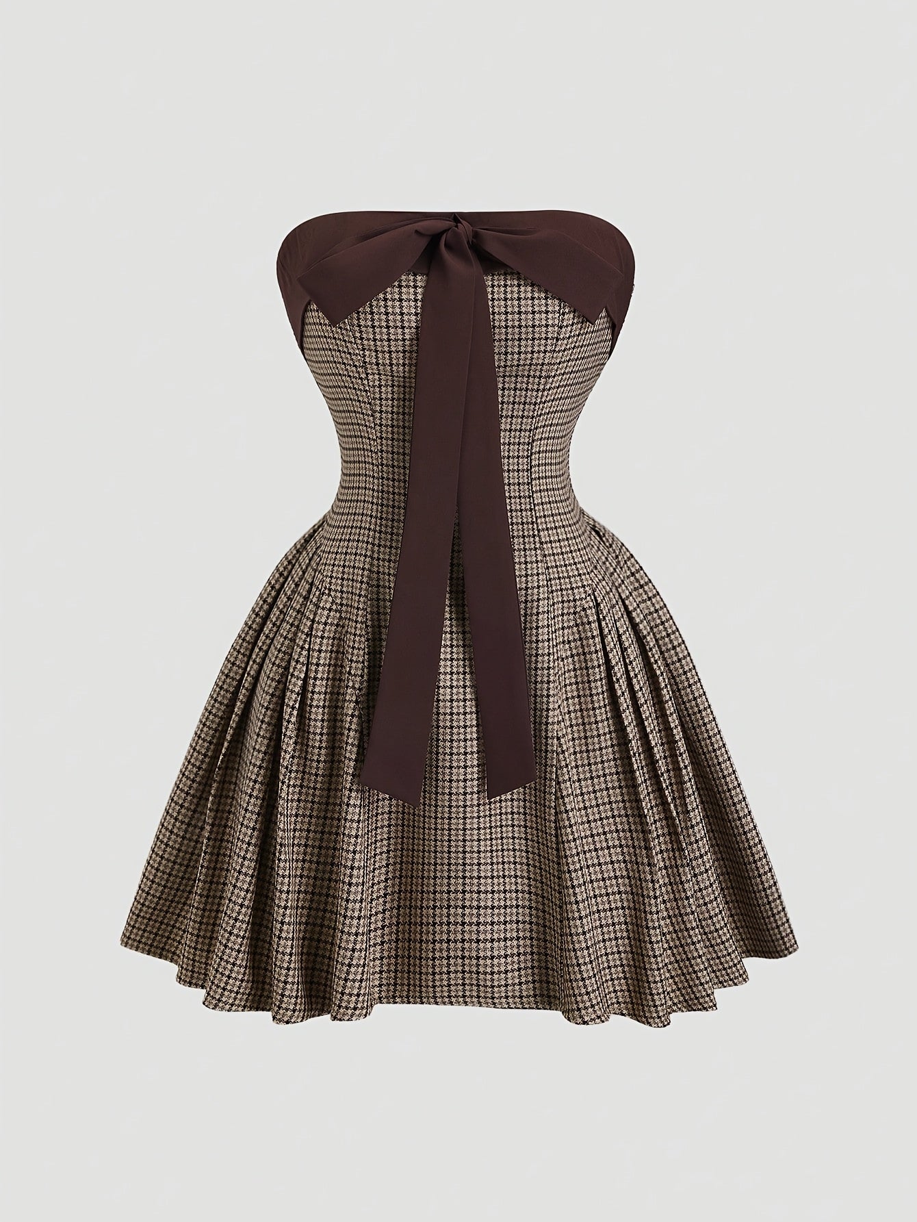 Houndstooth Cami Dress