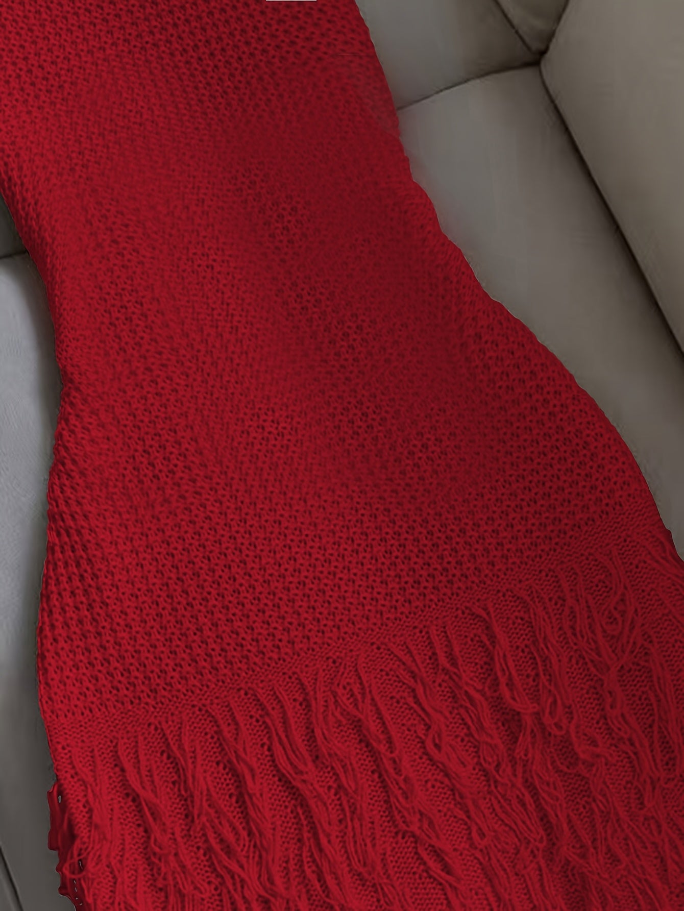 Sleeveless Fringe High-Neck Dress