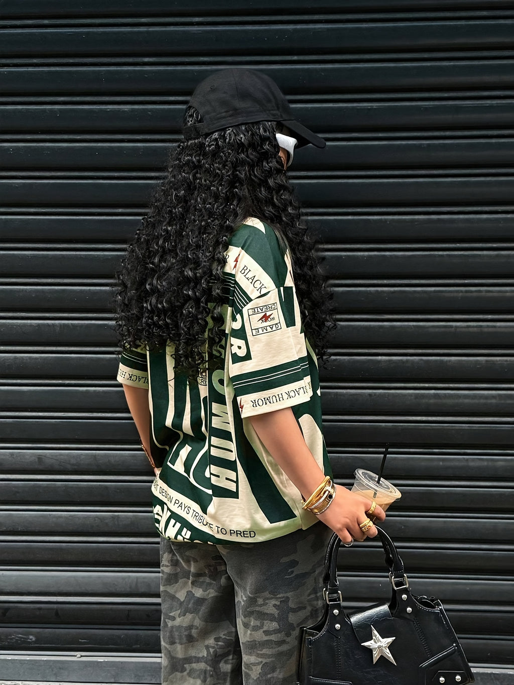 All-Over Print Loose Fit T-Shirt