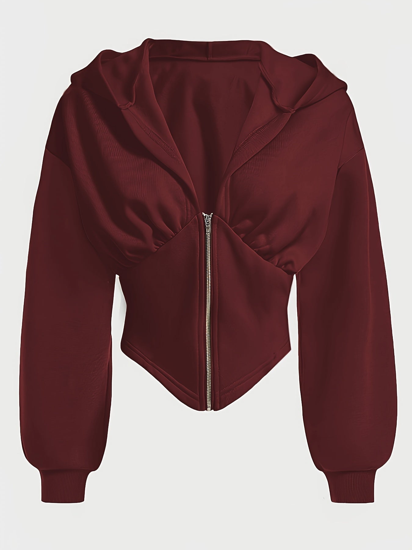 Purple Zip-Up Hoodie