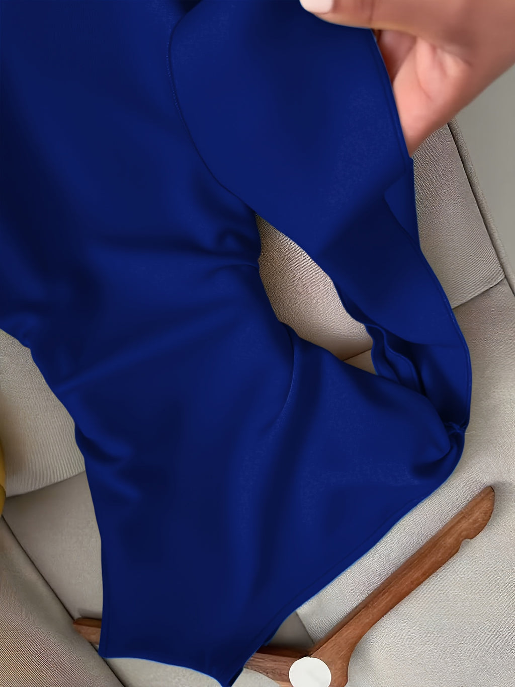 Women's Fashionable Solid Colour Elegant Dress