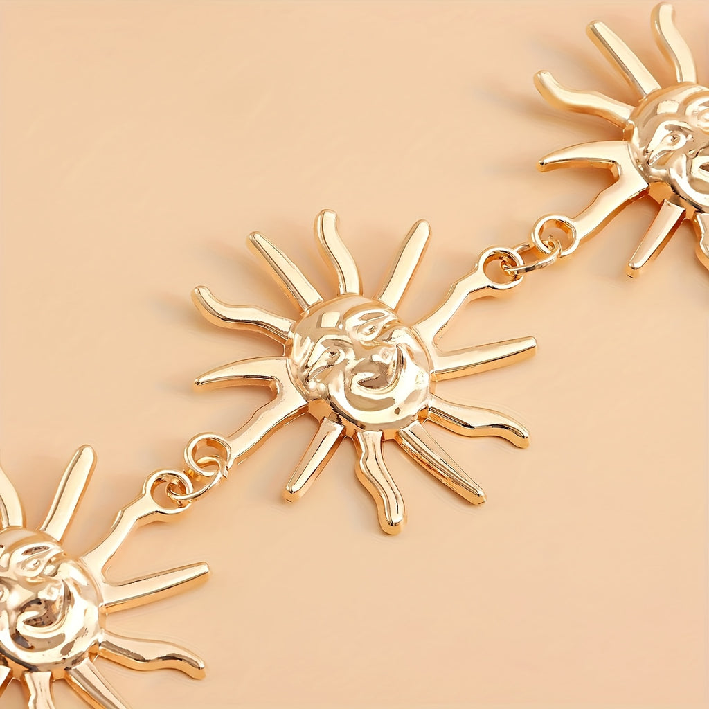 Bohemian Multi-Layer Sun Waist Chain