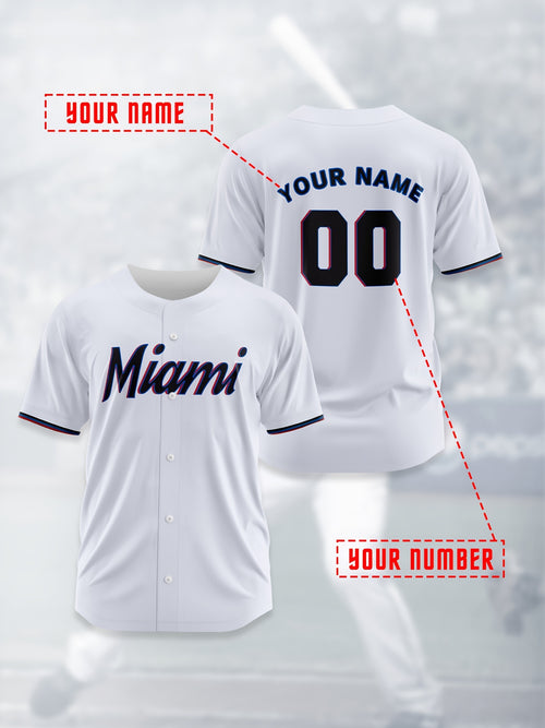 Custom Name & Number Baseball Jersey