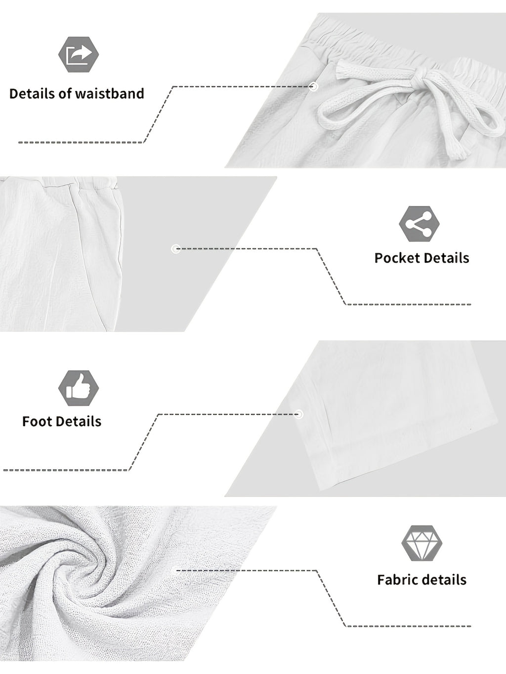 Men'S Summer Vacation Style And Linen Suit, Loose And Breathable Shirt And Pants Two-Piece Set