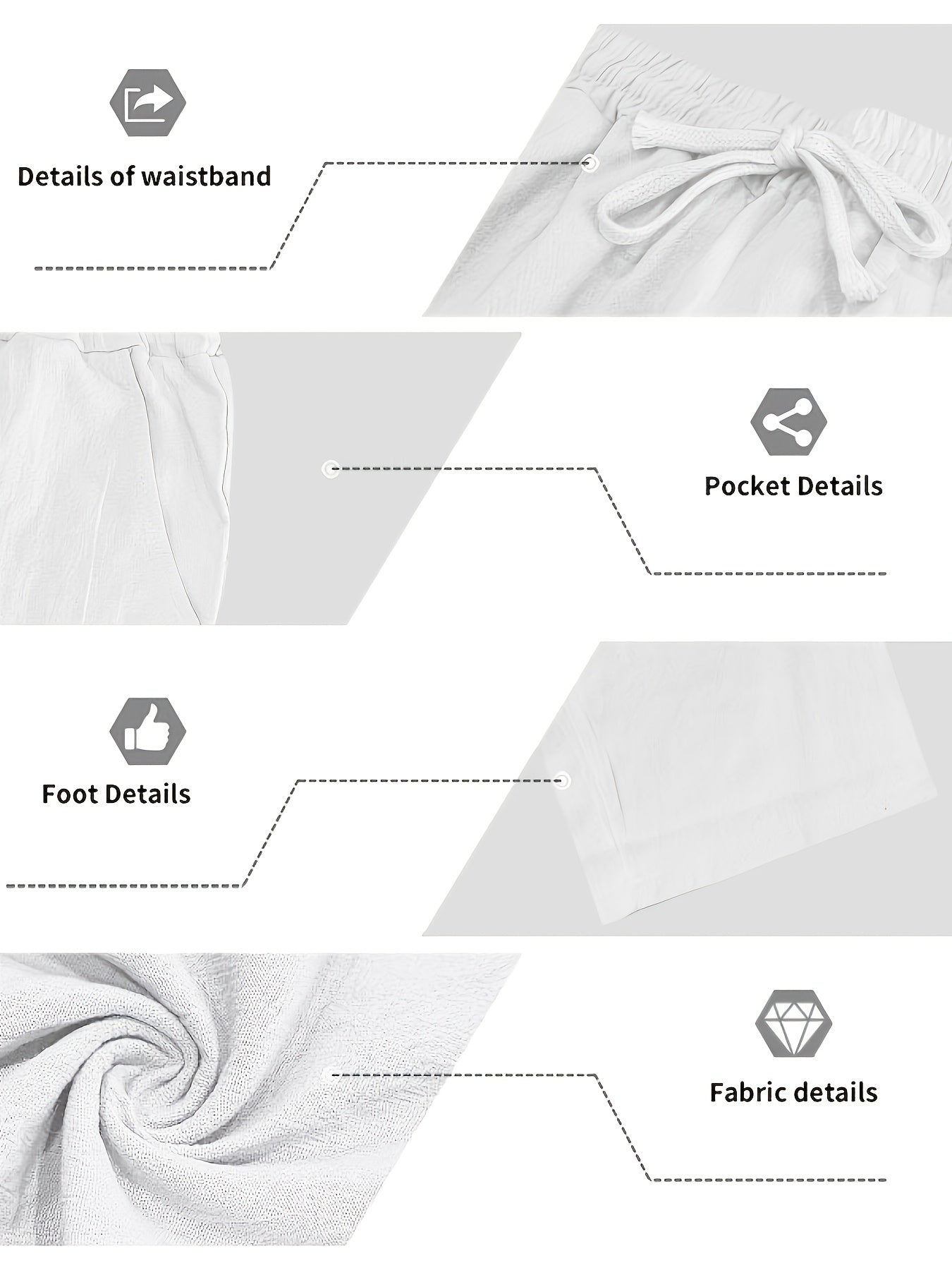 Men'S Summer Vacation Style And Linen Suit, Loose And Breathable Shirt And Pants Two-Piece Set