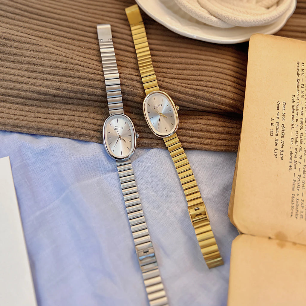 Women's Vintage Gold Bracelet Luxury Quartz Watch