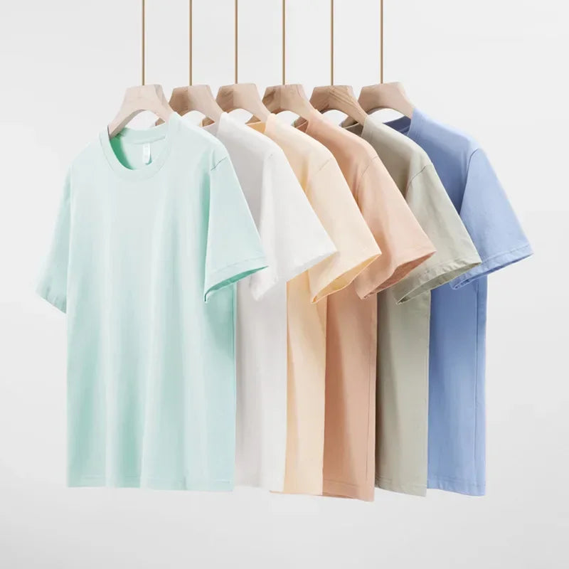 Men's Heavy Cotton Solid Colour T-Shirt