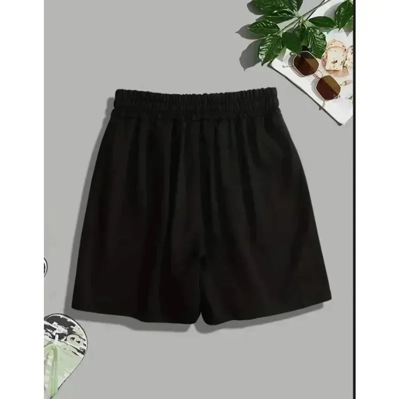 Unisex Drawstring Loose Sports Shorts