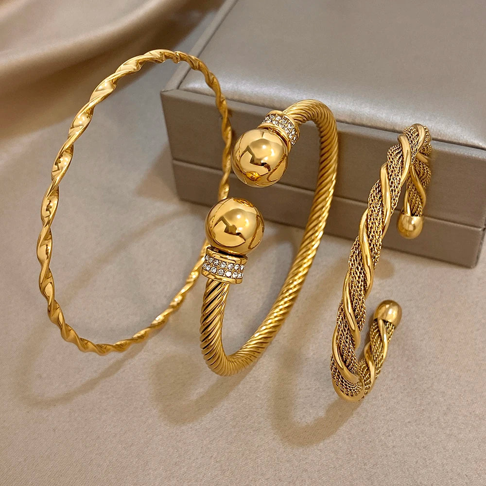 Rhinestone Cuff Bracelet