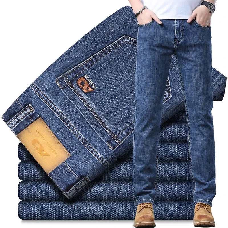 Men's Slim Fit Stretch Luxury Denim Jeans