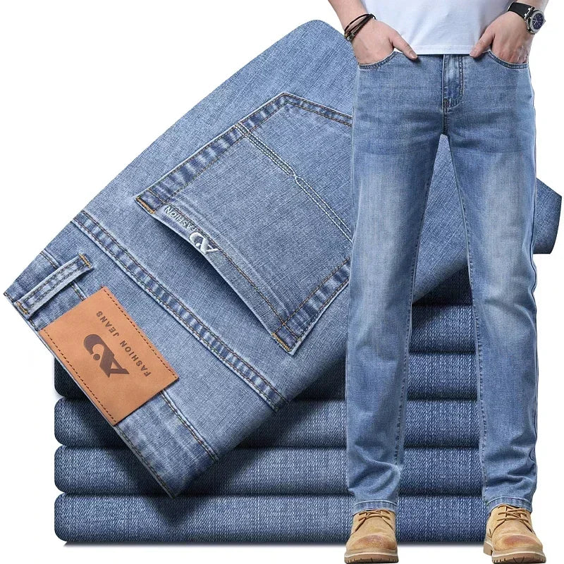 Men's Slim Fit Stretch Luxury Denim Jeans