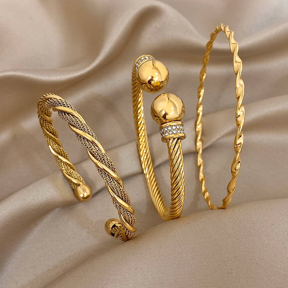 Rhinestone Cuff Bracelet