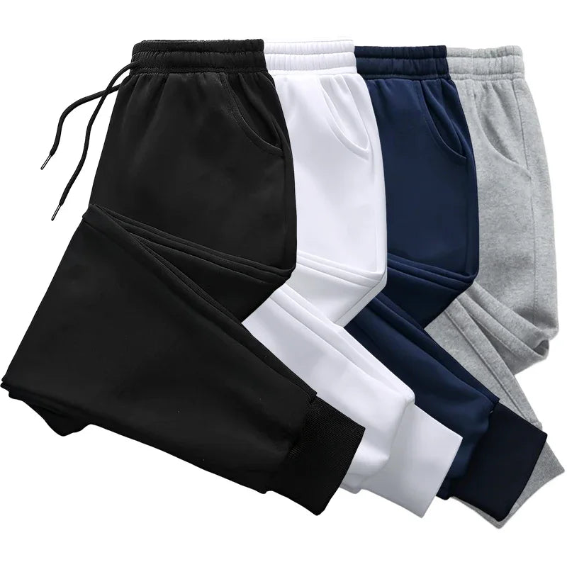Men's Drawstring Solid Colour Jogger Sweatpants