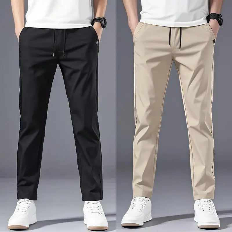 Men's Korean Style Loose Straight Trousers