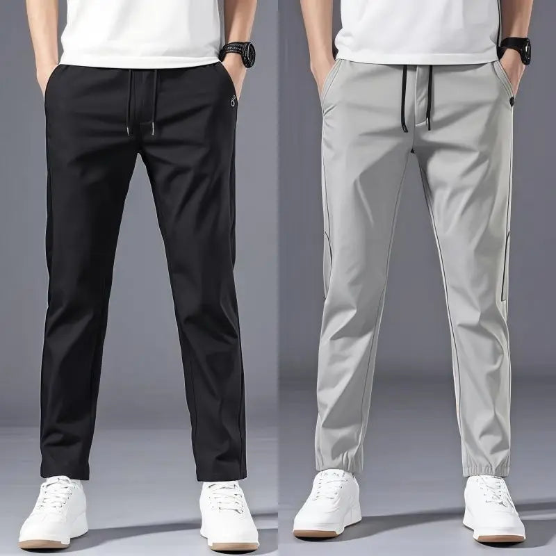 Men's Korean Style Loose Straight Trousers