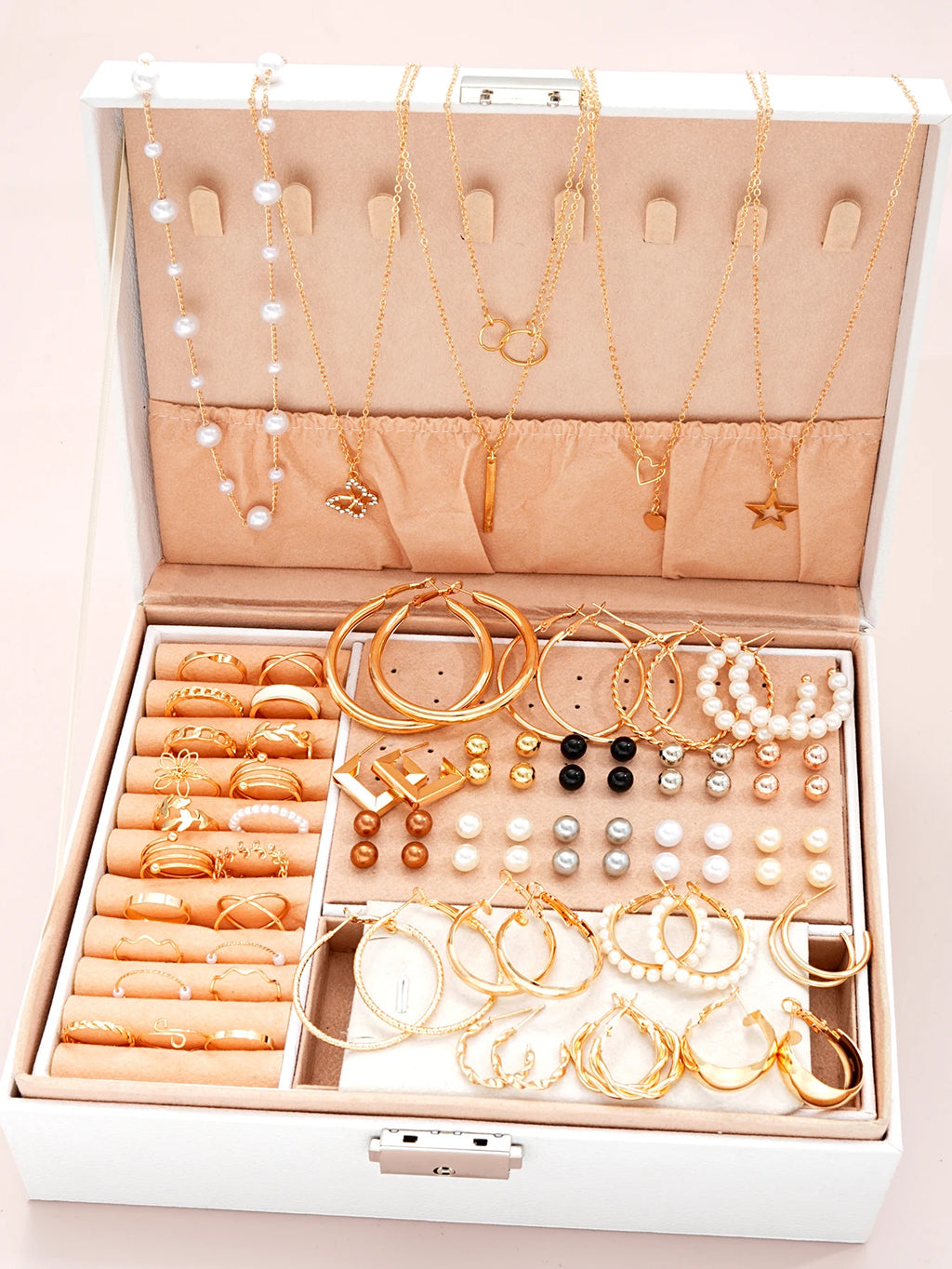 Pearl Jewelry Set (86pcs)