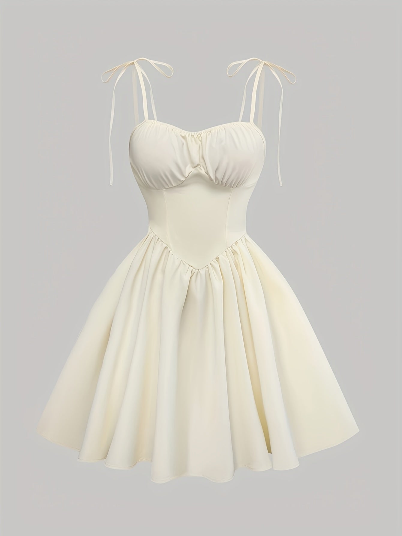 Strapless Corset A-Line Dress