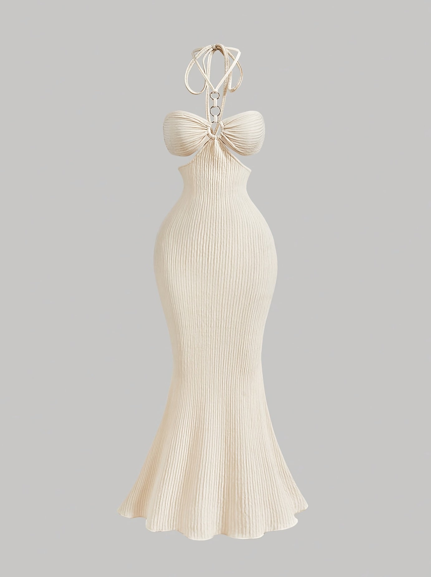 Apricot Bohemian Beach Robe Dress