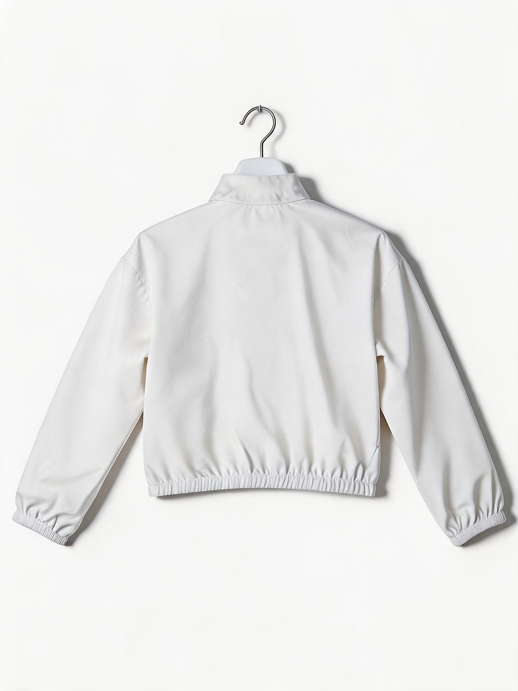 Printed Sports Style Zip-Up Jacket
