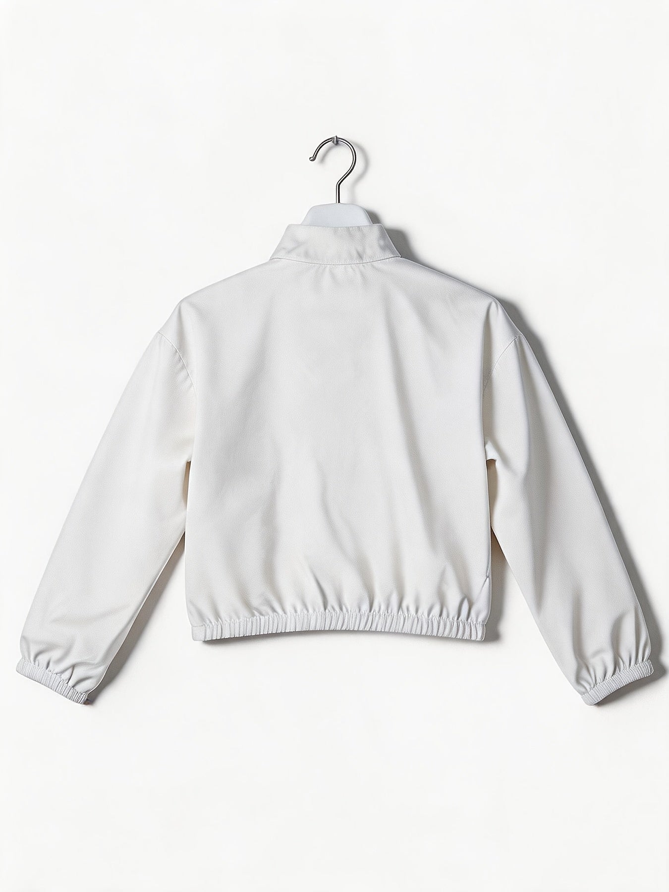 Printed Sports Style Zip-Up Jacket