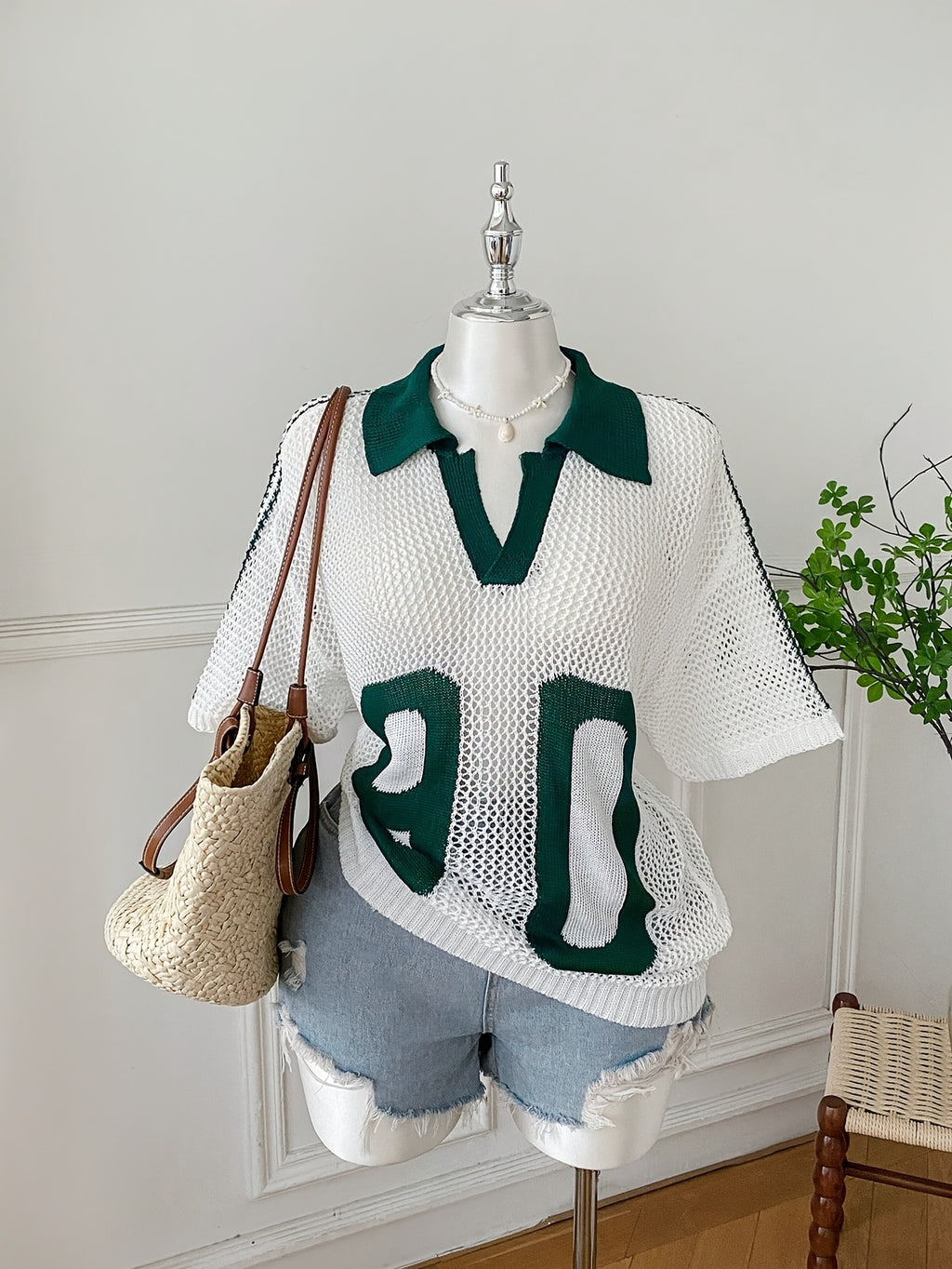 Women’s Retro Open-Front Summer Top