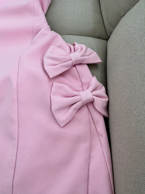 Butterfly Sleeveless A-Line Dress