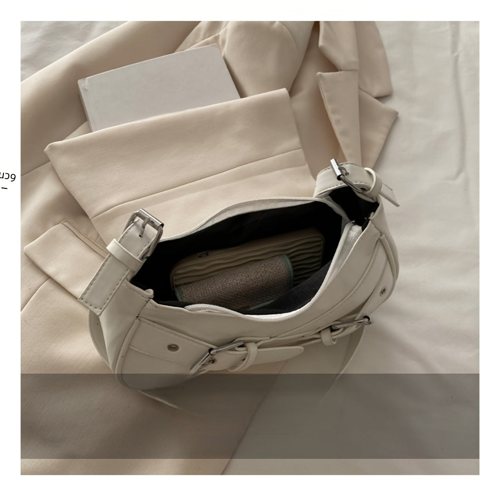 Women's Crossbody Punk Biker Shoulder Bag