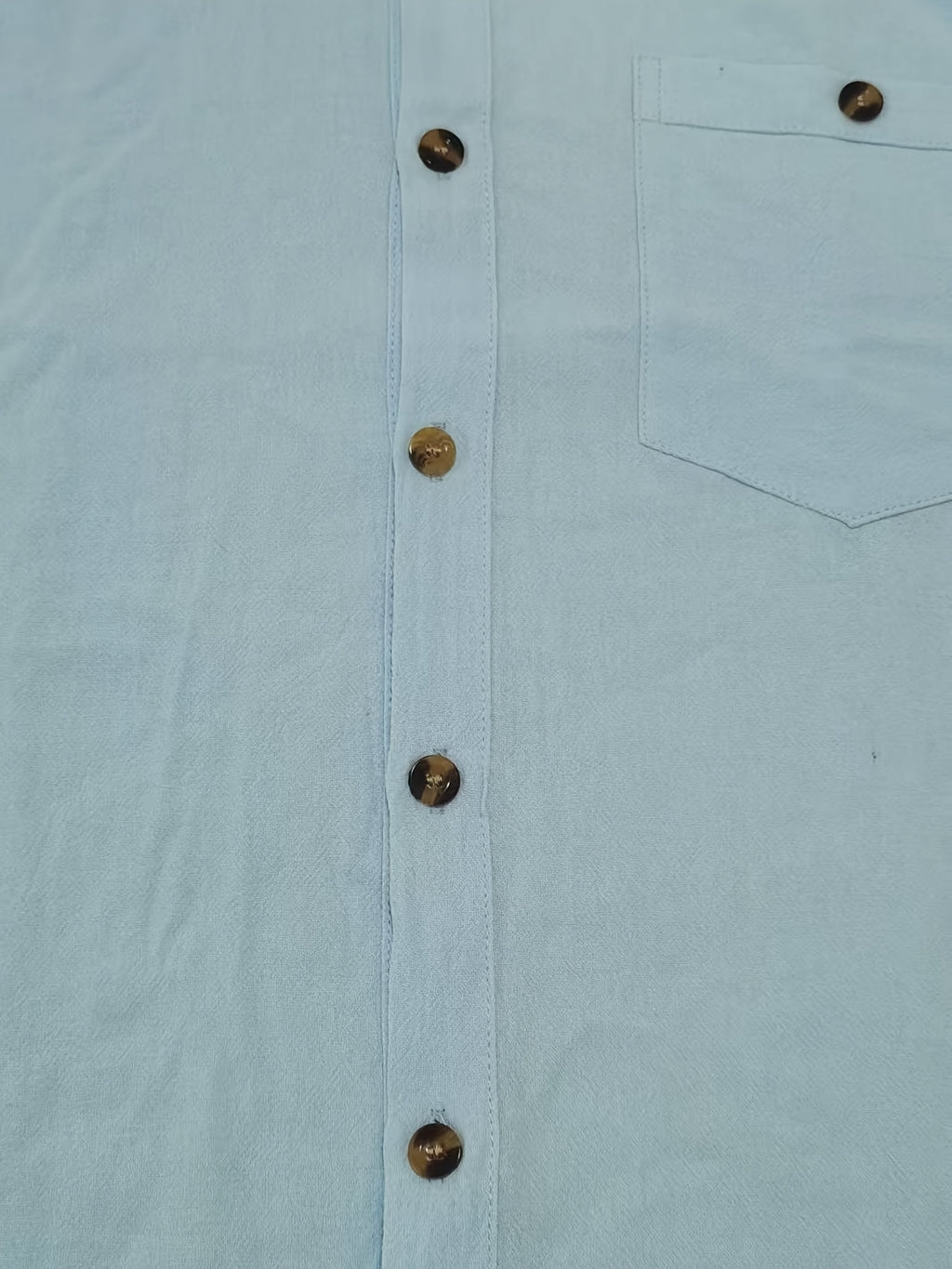 Men's, Pure Cotton, Casual, Fashionable, Beach Shirt, Sand Shirt, Button-Up Shirt