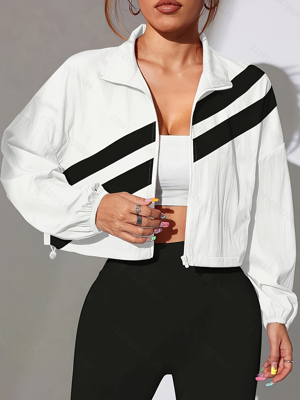Full-Zip Sports Jacket