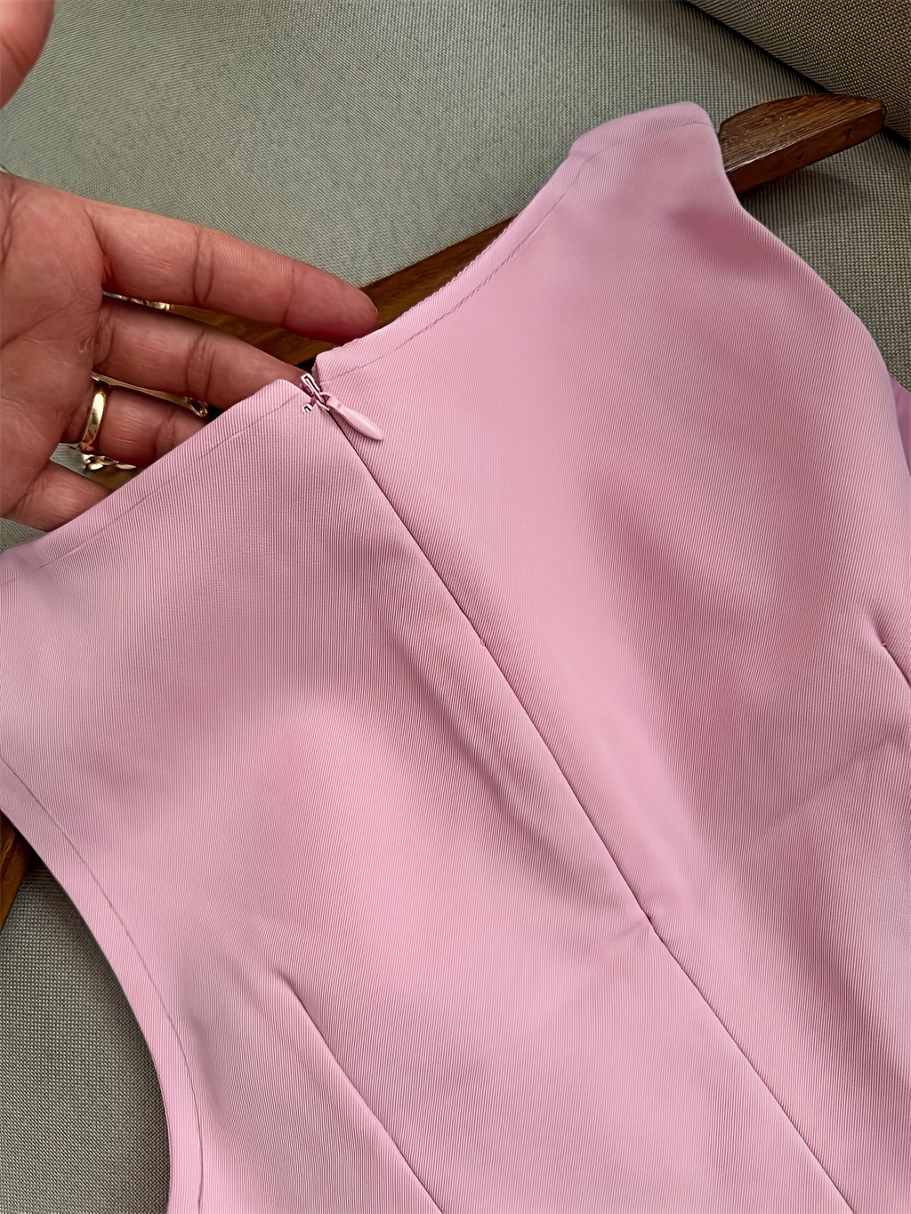 Butterfly Sleeveless A-Line Dress