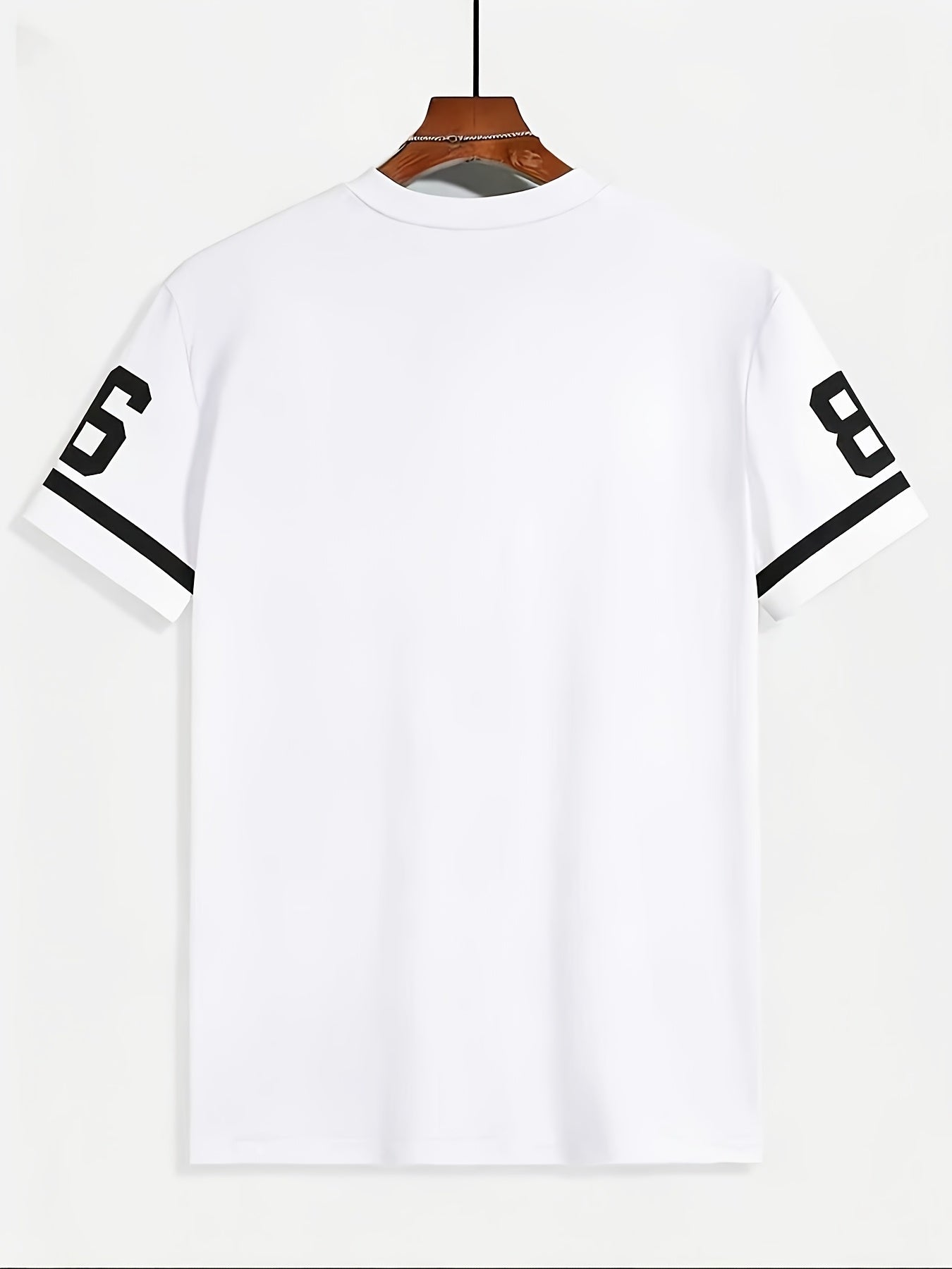 Men's LA No.86 Football Jersey Print T-Shirt
