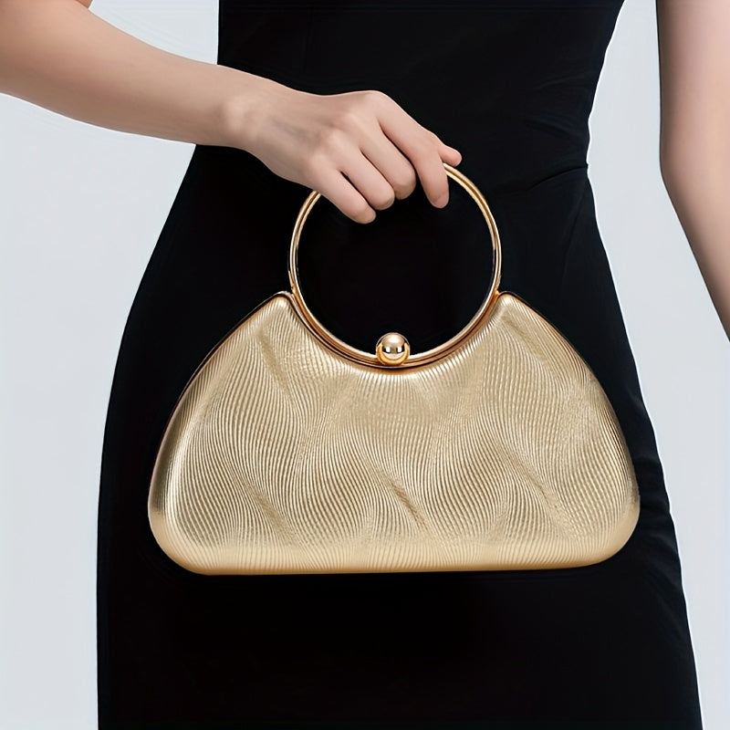 New European And American Evening Bag Women'S Handheld Banquet Bag All-Match Clutch Bag Bride Bag Evening Bag Wedding Season Wedding Bag