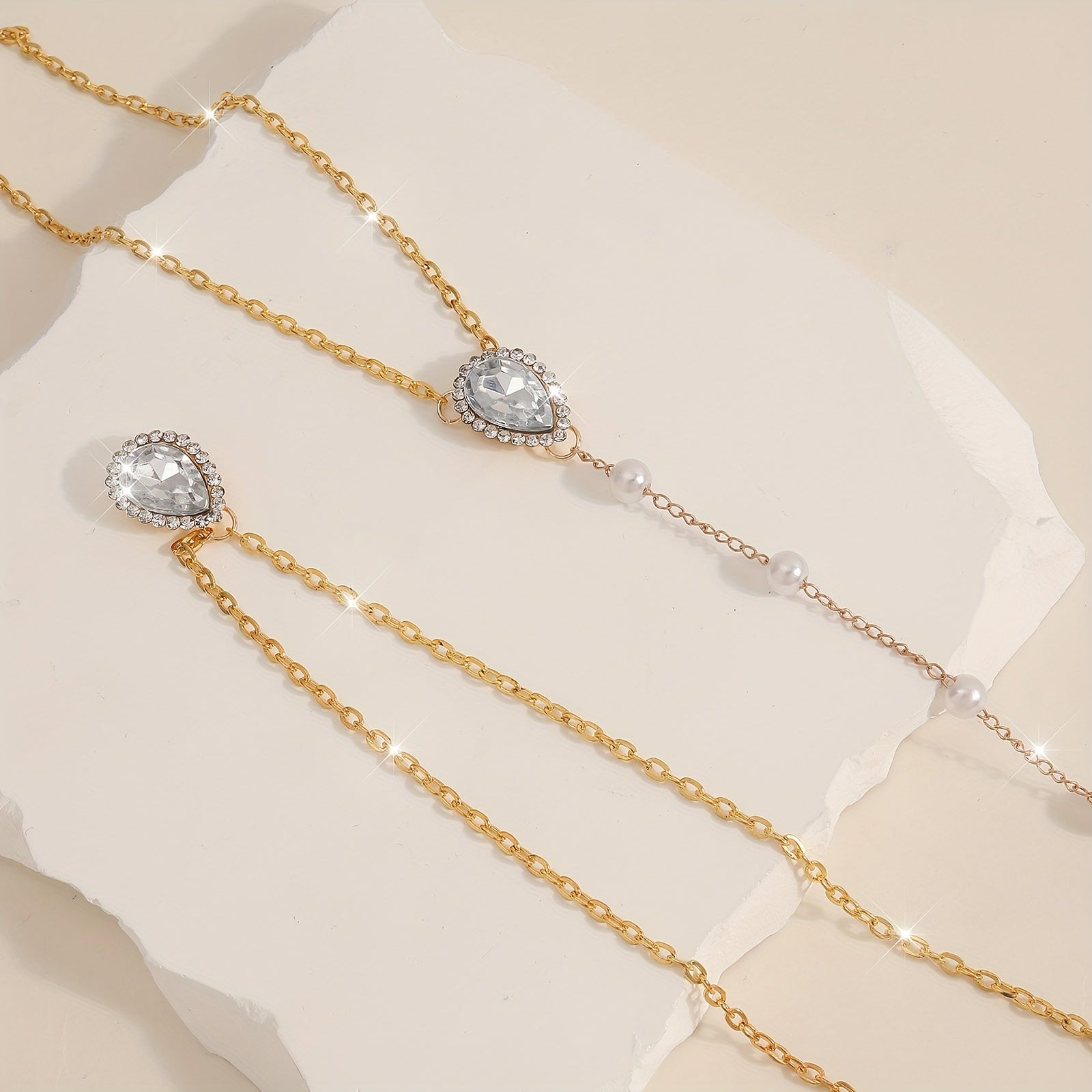 Elegant Vintage Body Chain