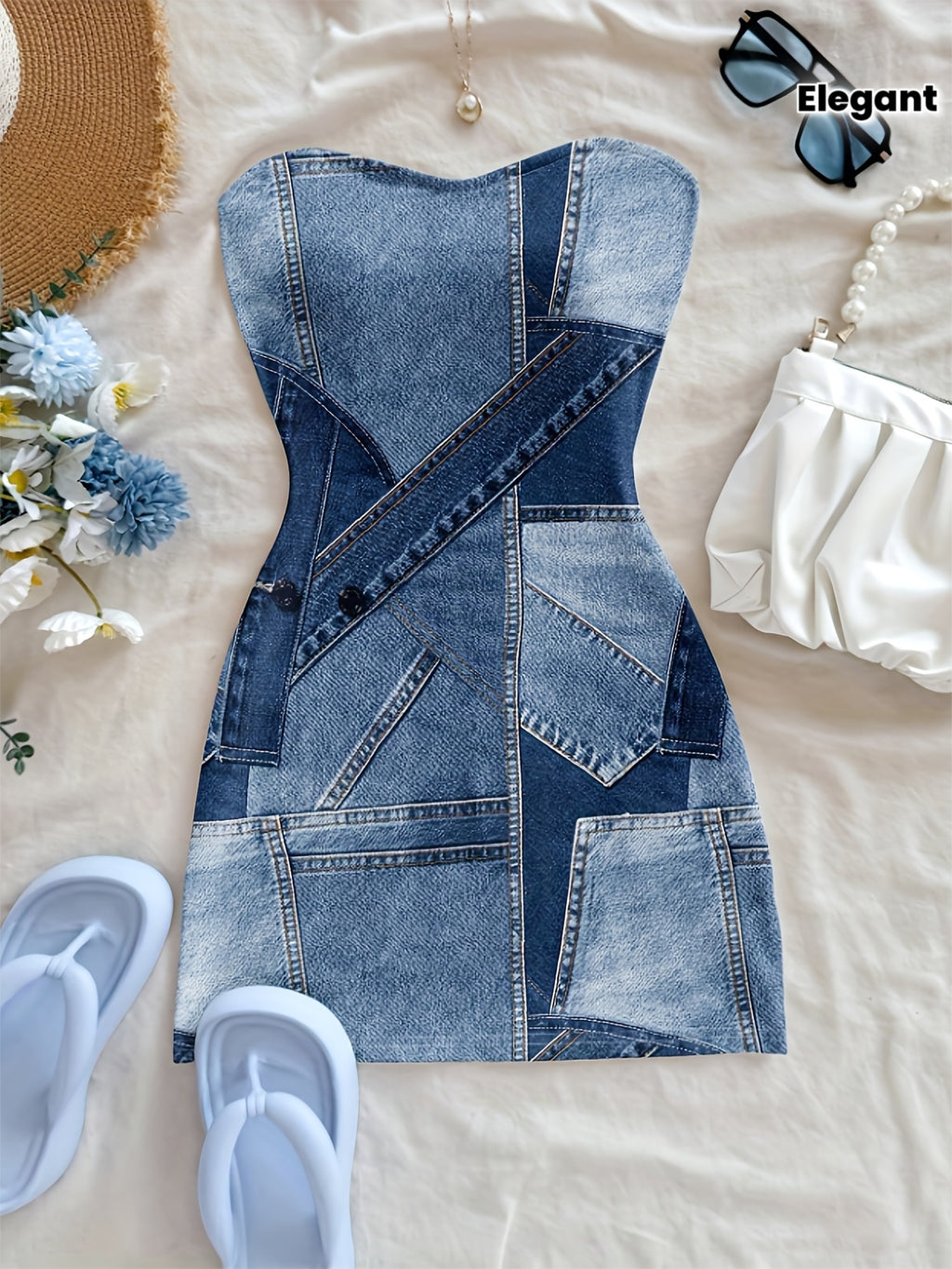 Women's Elegant Printed Fashion Dress